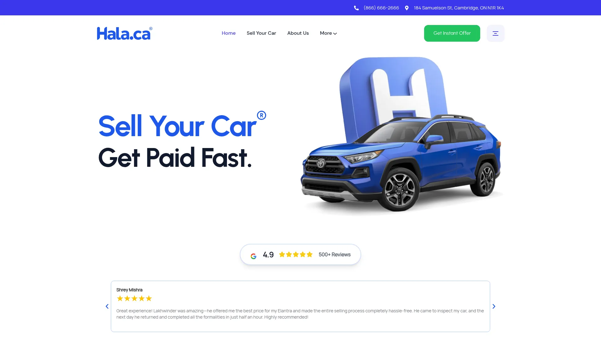 hala.ca website