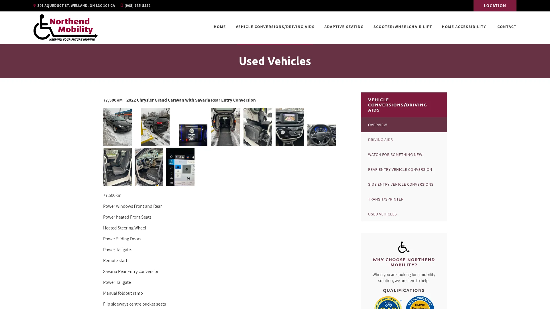 northend-mobility.com website