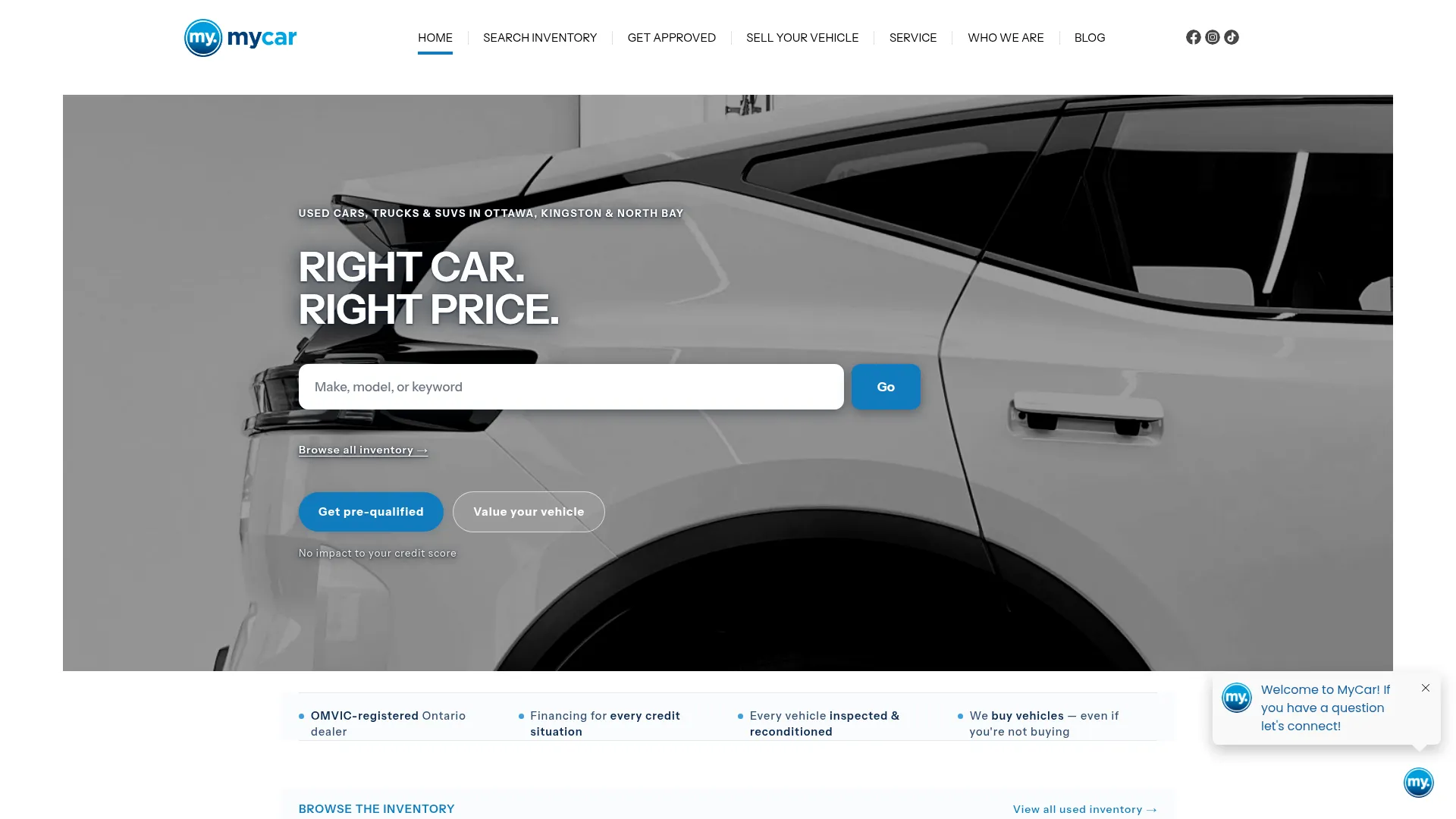 My Car website
