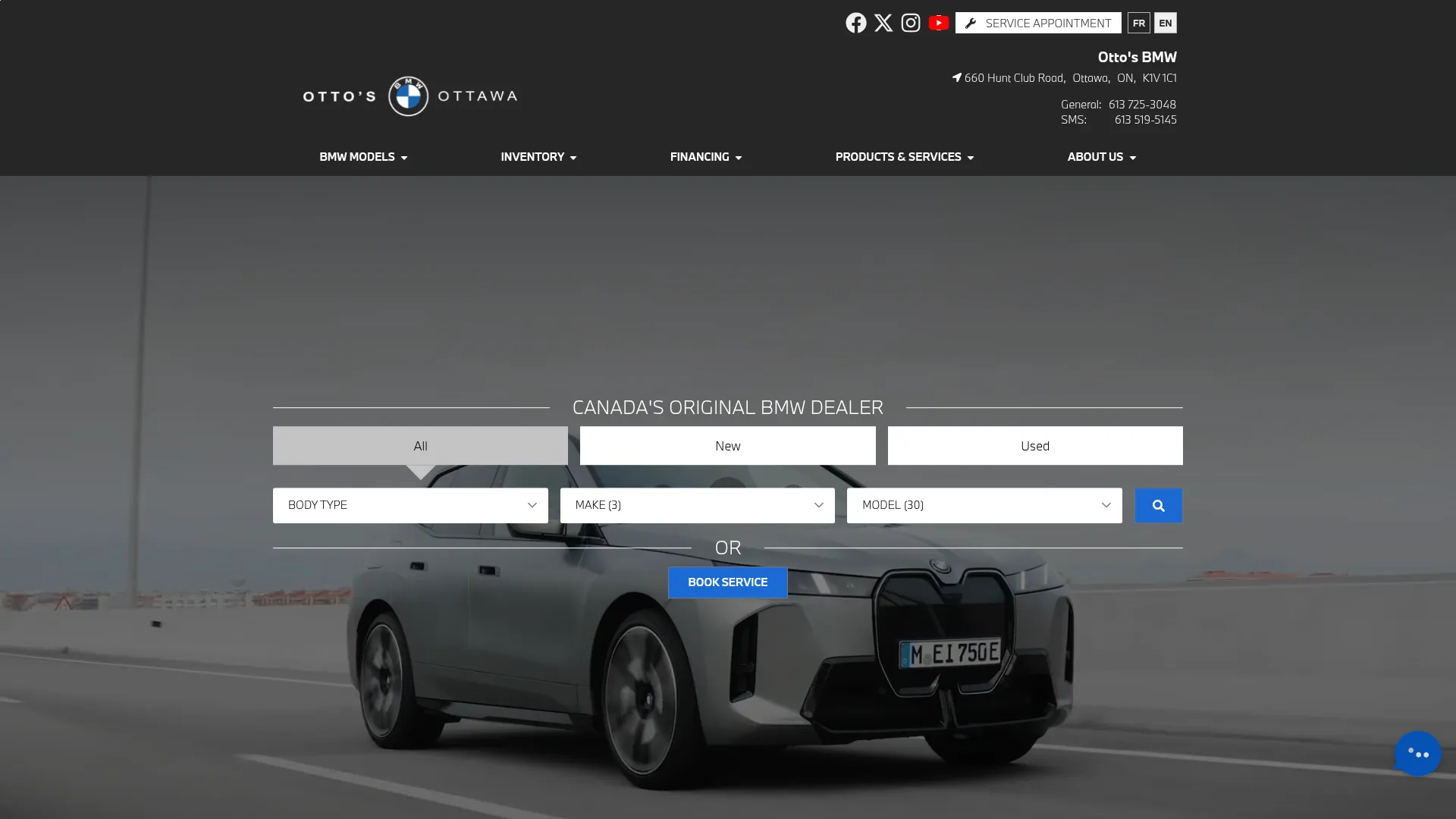 Otto's BMW website