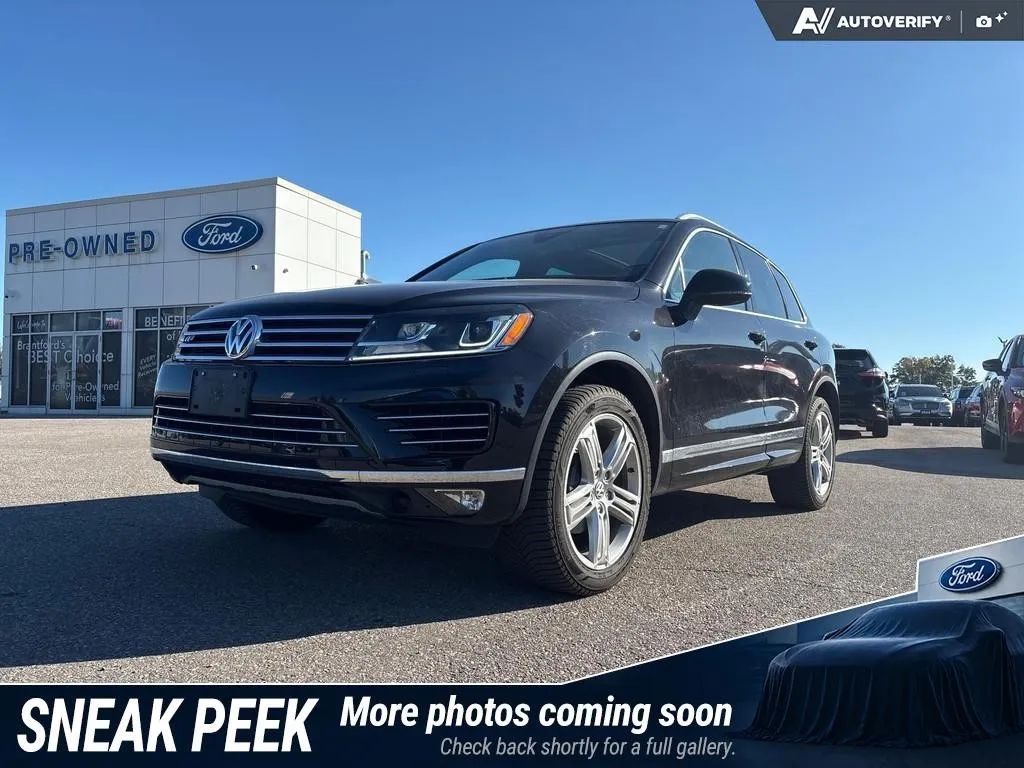 2017 Volkswagen Touareg AWD 4dr Execline