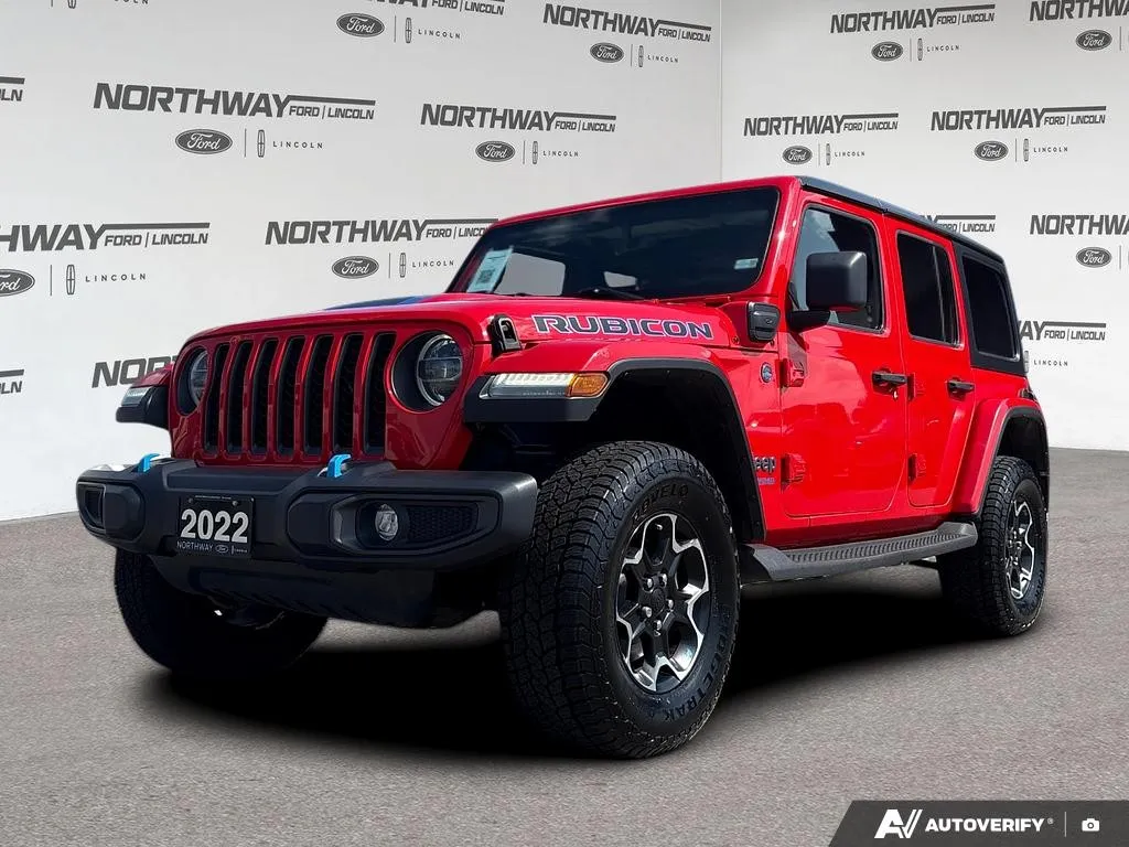 2022 Jeep Wrangler 4xe Unlimited Rubicon 4x4