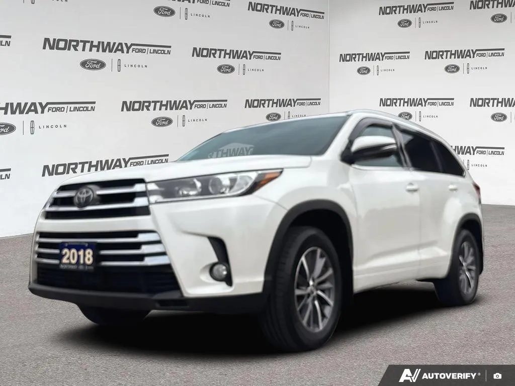 2018 Toyota Highlander AWD XLE