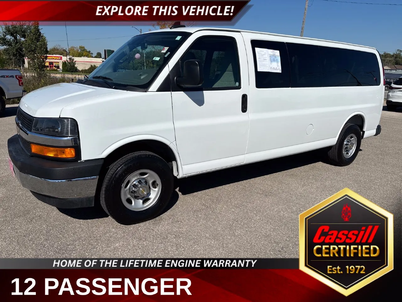 2025 Chevrolet Express 3500 LT Passenger