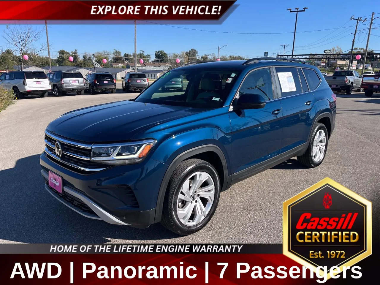 2021 Volkswagen Atlas 3.6L V6 SE w/Technology