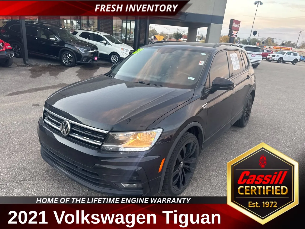 2021 Volkswagen Tiguan 2.0T SE R-Line Black