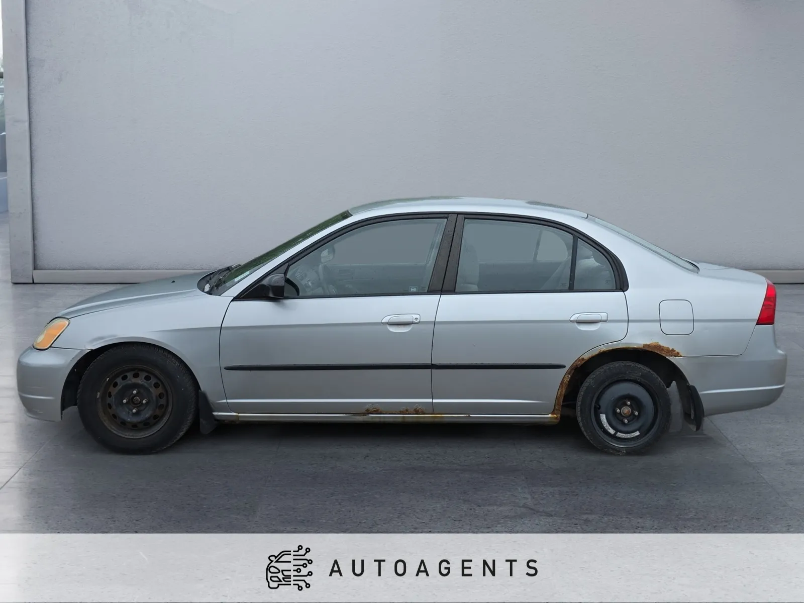 2003 Honda Civic DX Sedan 4-spd AT with Front Side Airbags